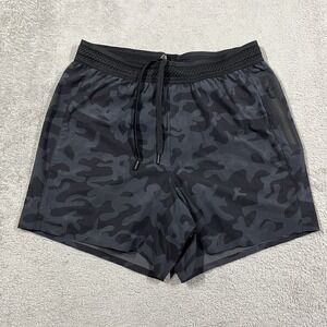 Ten Thousand The Session Shorts Mens Small 5" Camo Black Lined Athletic Training